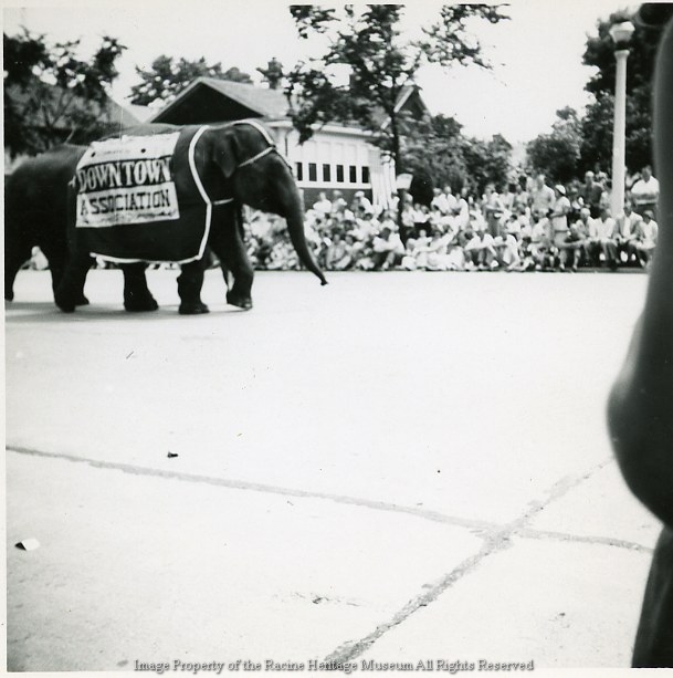 Historic Fourth Fest photos, Fourth Fest parade circa 1950s